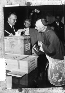 Generaal en Huis van Afgevaardigden ver. in Italie te Milaan Kardinaal Mgr. Schu, Bestanddeelnr 905-7696