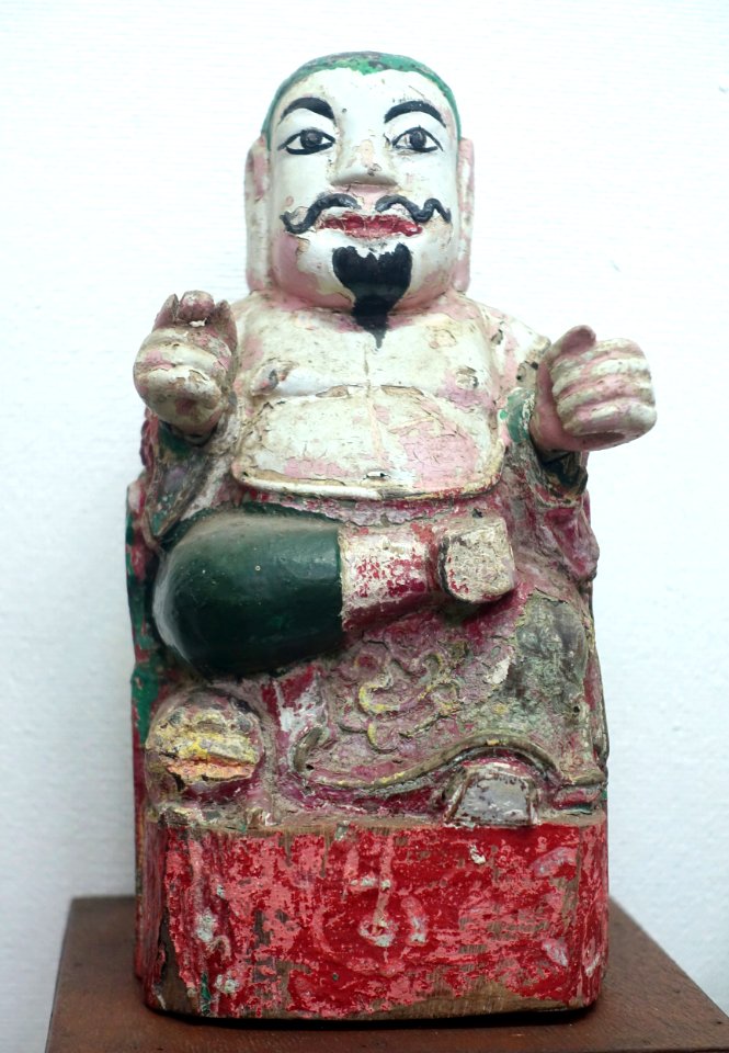 Genie of the earth, Han people, wood - Museum of Vietnamese History - Ho Chi Minh City - DSC05792