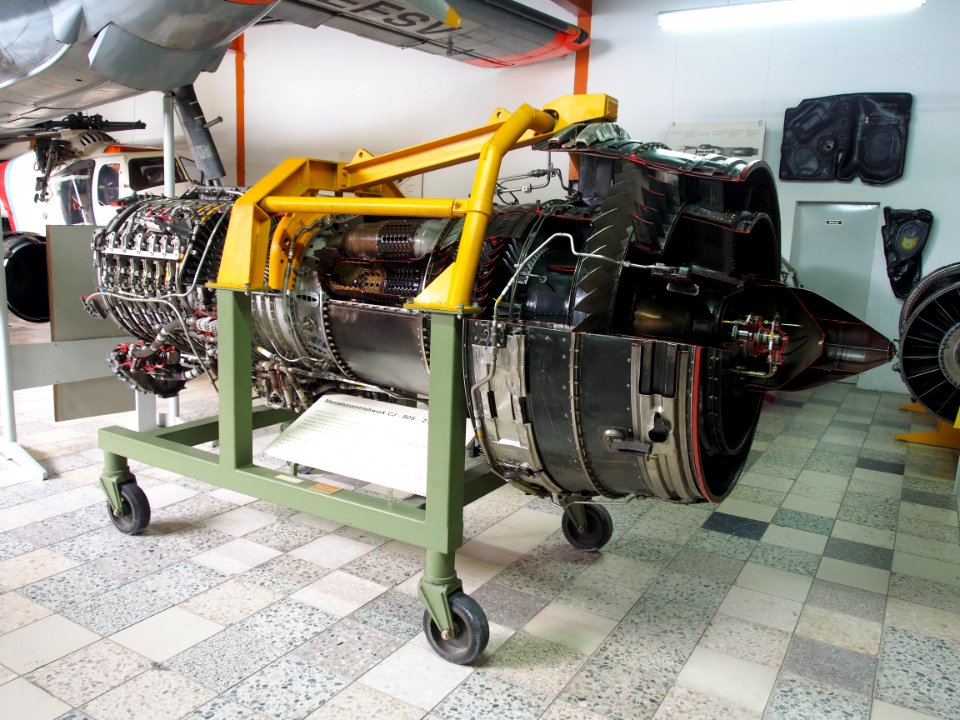 General Electric CJ805-21 at Flugausstellung Hermeskeil, pic3