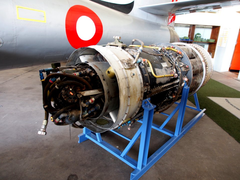 General Electric-Allison J35 turbojet in Aalborg Forsvars- og Garnisonsmuseum, pic2