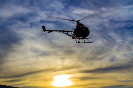 Clouds eventide fly