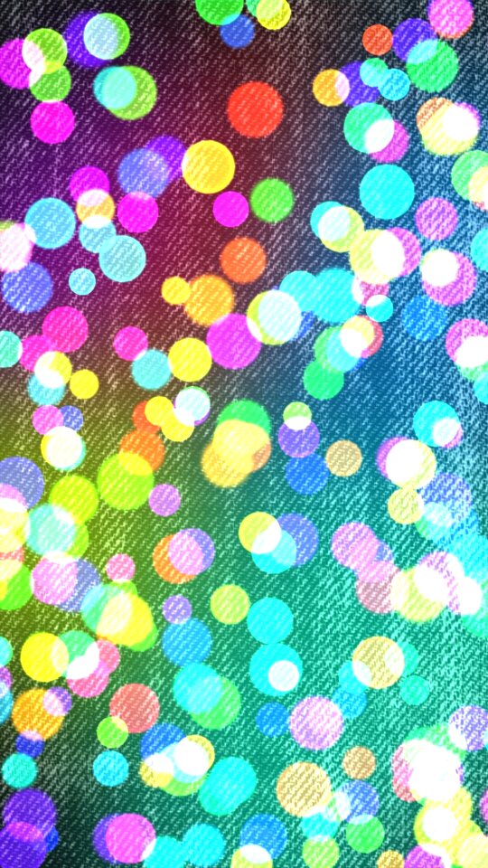 Neon colorful bokeh