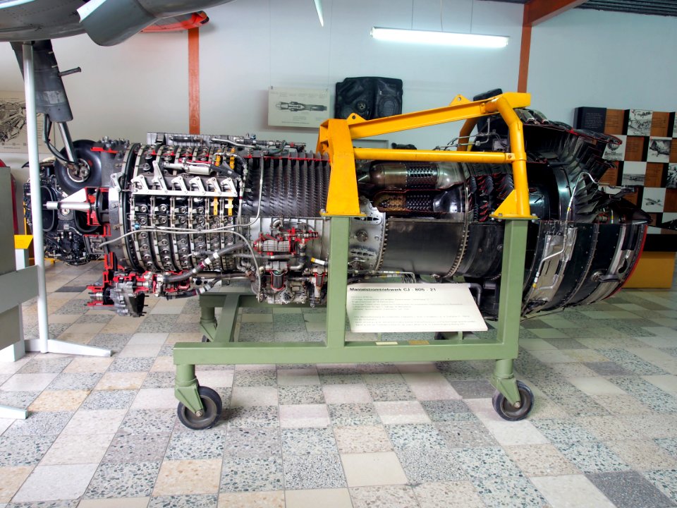 General Electric CJ805-21 at Flugausstellung Hermeskeil, pic2