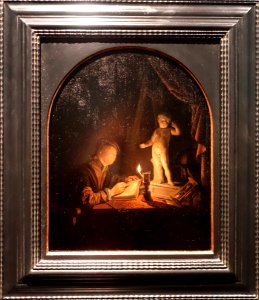 Gerard Dou, Portrait of an Artist Drawing