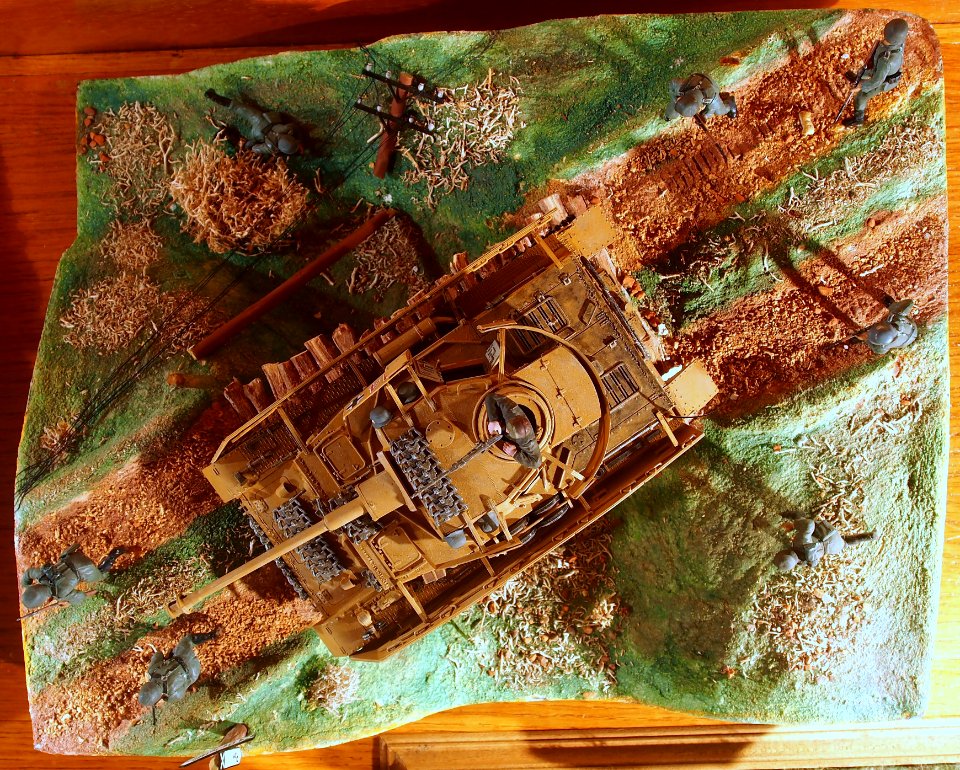 German tank model in the Musée des Blindés, France, pic-1