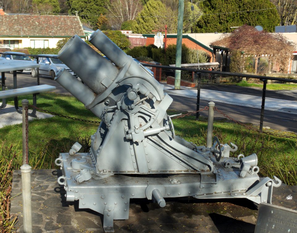 German Trench Mortar, Deloraine 20190726-007
