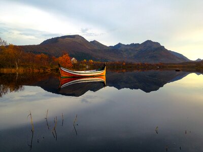 Northern norway landscape the nature of the photo