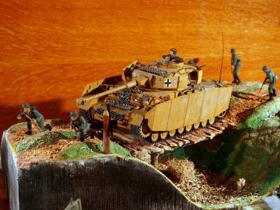 German tank model in the Musée des Blindés, France, pic-2