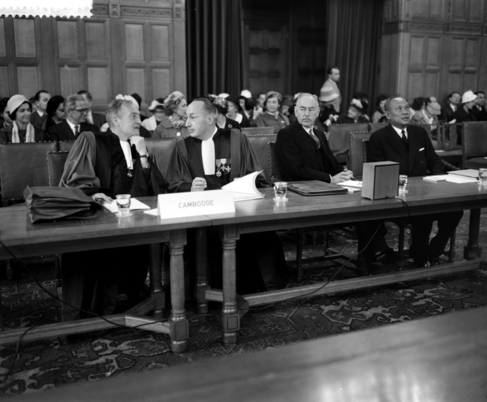 Geschil Cambodja-Thailand voor het Internationale Hof van Justitie Vertegenwoor, Bestanddeelnr 912-3277