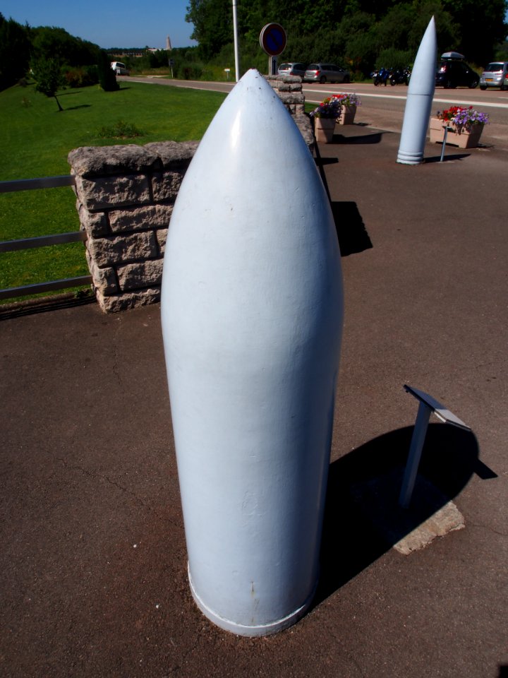 German 42cm explosive shell