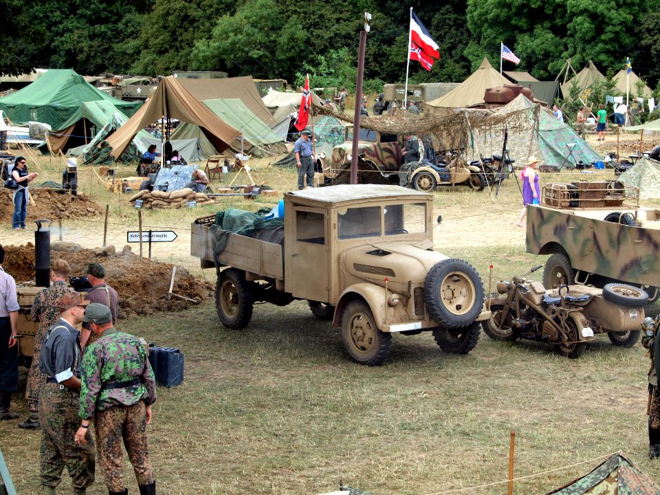 German base camp