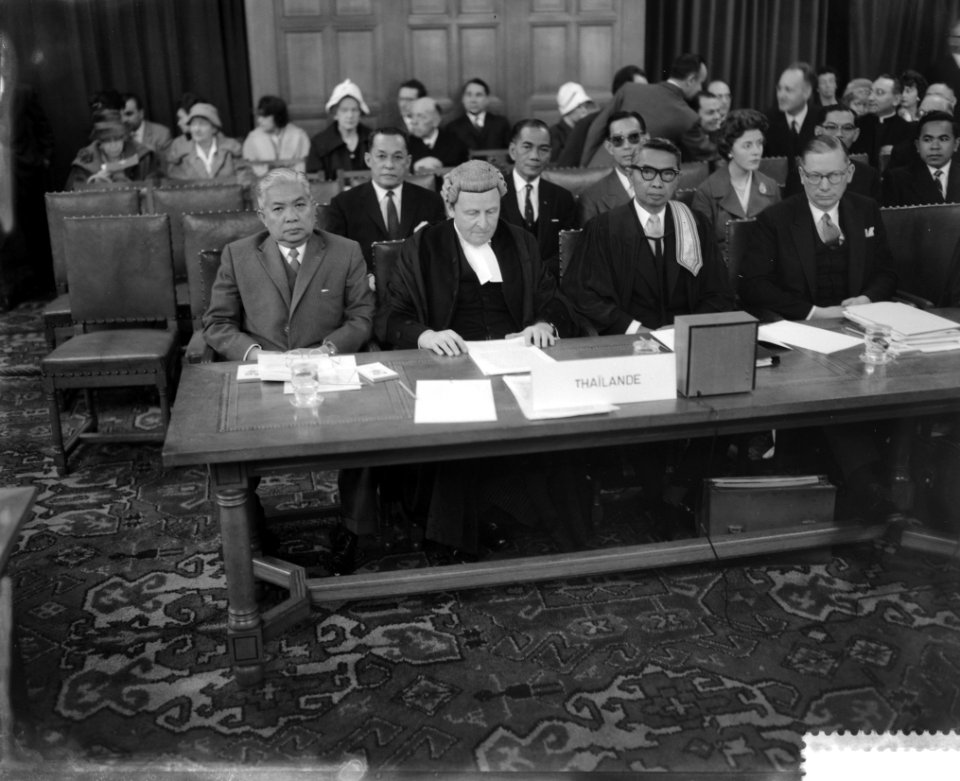 Geschil Cambodja-Thailand voor het Internationale Hof van Justitie Vertegenwoor, Bestanddeelnr 912-3276