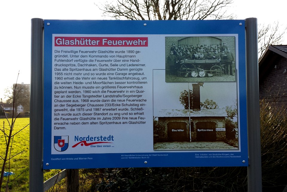 Geschichtspfad Glashütte 15 (Feuerwehr)