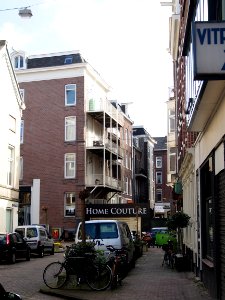 Gerard Doustraat richting Van Woustraat