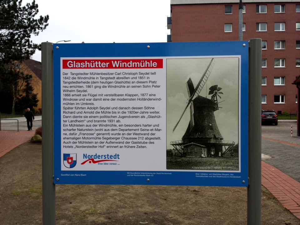 Geschichtspfad Glashütte 1 (Windmühle)