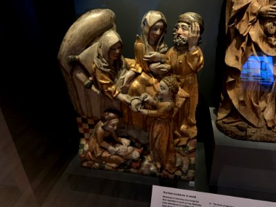 German sculpture in Wood, The birth of the Virgin