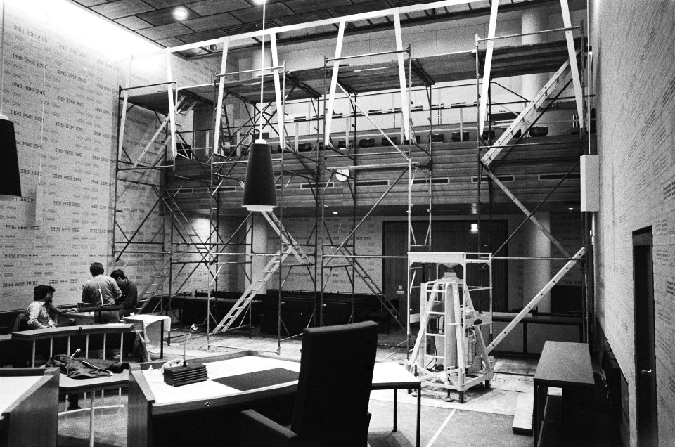 Gerechtsgebouw in Den Haag ivm beh uitleveringsverzoek RAF-leden door BRD voor, Bestanddeelnr 929-5104