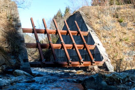 Geschiebesperre am Wattenbach photo