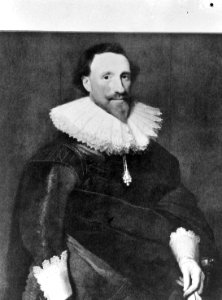 Geschilderd portret van Pieter Cornelisz. Hooft, Bestanddeelnr 935-0848