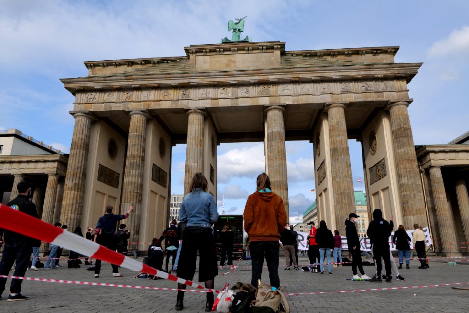 Geradedenken protest Berlin 2021-05-22 15