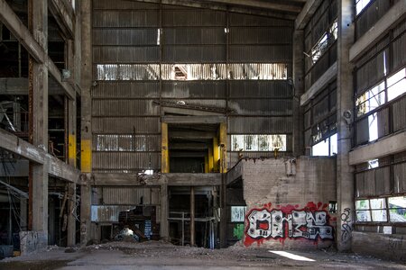 Factory industrial construction