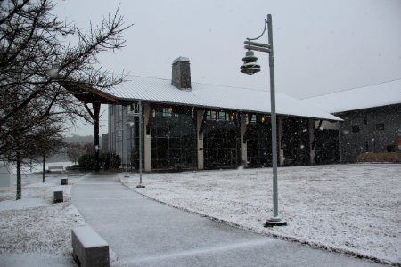 Georgia Highlands College Cartersville in snow, Feb 2020 02
