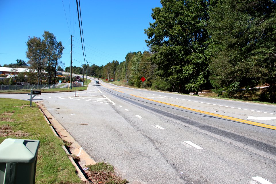 Georgia State Route 323, Hall County Oct 2017