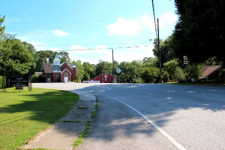 Georgia State Route 113 in Temple, Georgia