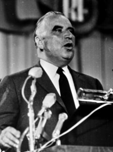 Georges Pompidou , kandidaat voor presidentsverkiezingen, Frankrijk, Bestanddeelnr 922-3543