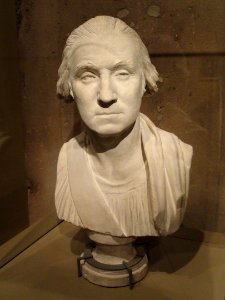 George Washington by Jean-Antoine Houdon, plaster, c. 1786 - DSC03183 photo