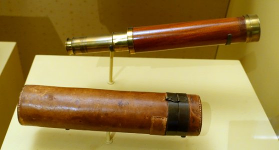 George Washington's field telescope, used during the Revolutionary War - National Museum of American History - DSC00167