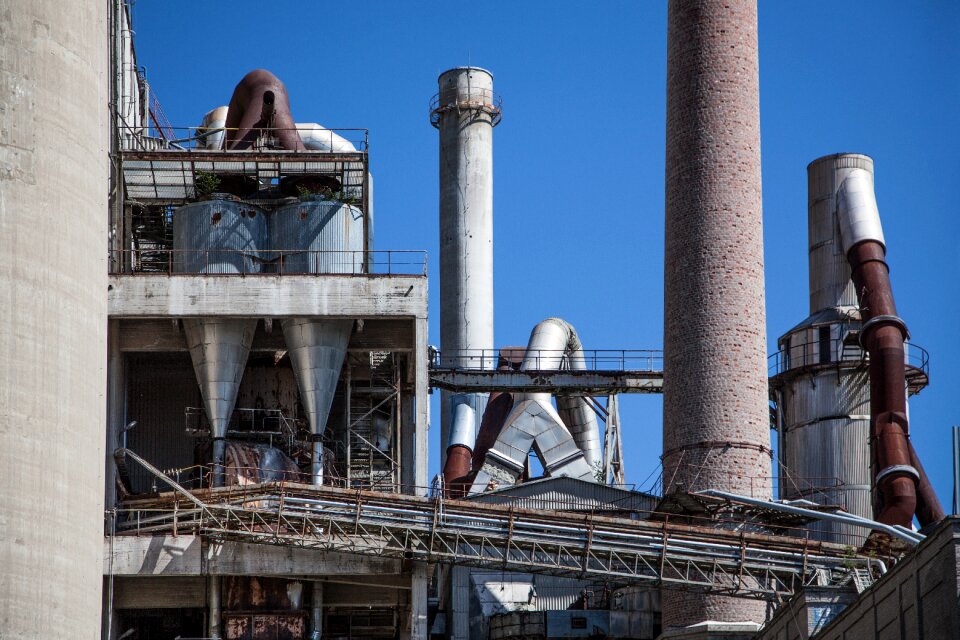Industry steel factory