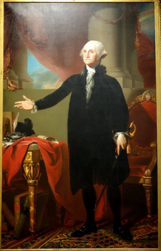 George Washington by Gilbert Stuart, 1796, oil on canvas - Brooklyn Museum - DSC09313