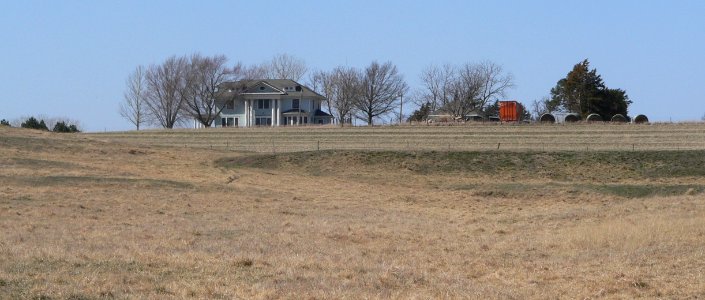 George Townsend house from E 1