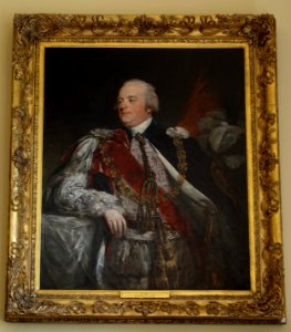 George Nugent-Temple-Grenville, 1st Marquess of Buckingham, by John Jackson, c. 1812, study for the full-length portrait at Christ Church, Oxford - Stowe House - Buckinghamshire, England - DSC07223