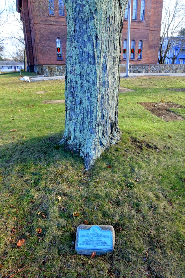 George Washington memorial - Church Green - Taunton, Massachusetts - DSC03679