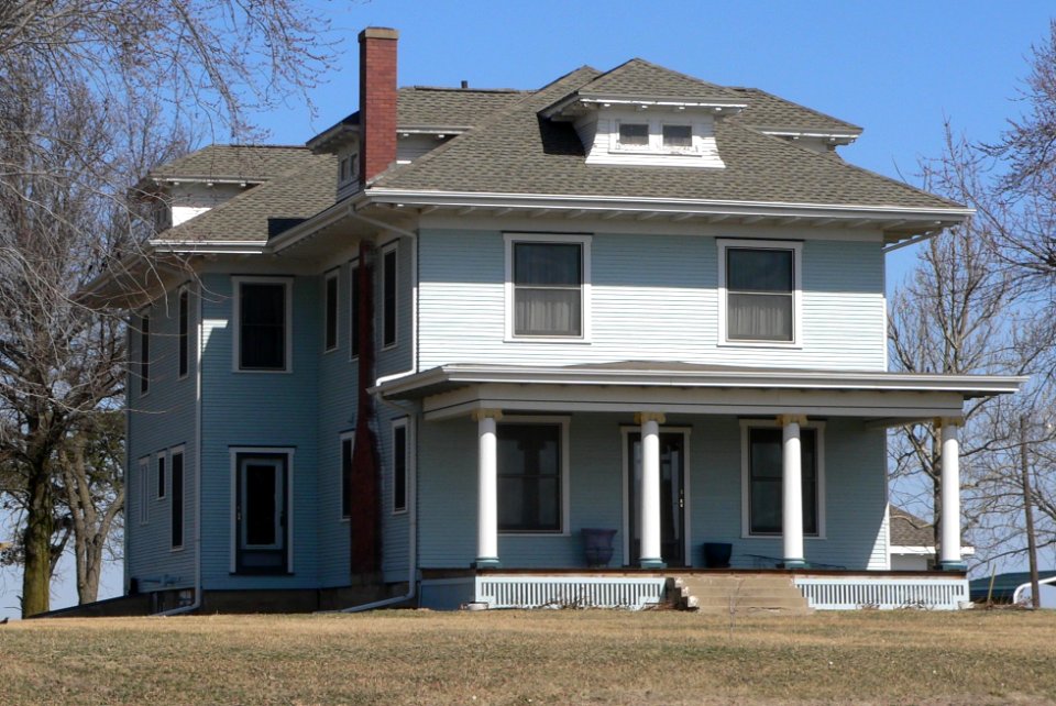 George Townsend house from SW 2