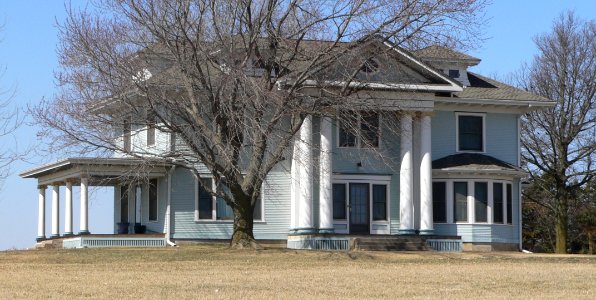 George Townsend house from E 2