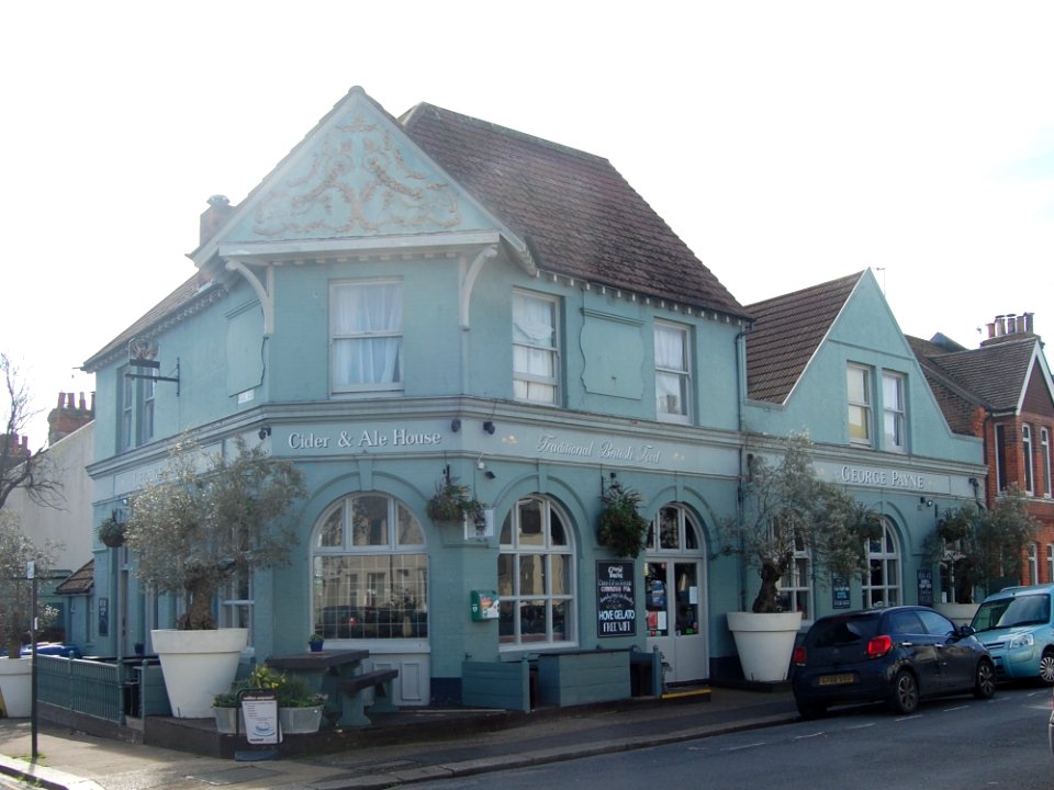 George Payne pub, Payne Avenue, Poets' Corner, Hove (March 2020) (4)
