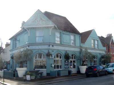 George Payne pub, Payne Avenue, Poets' Corner, Hove (March 2020) (4)