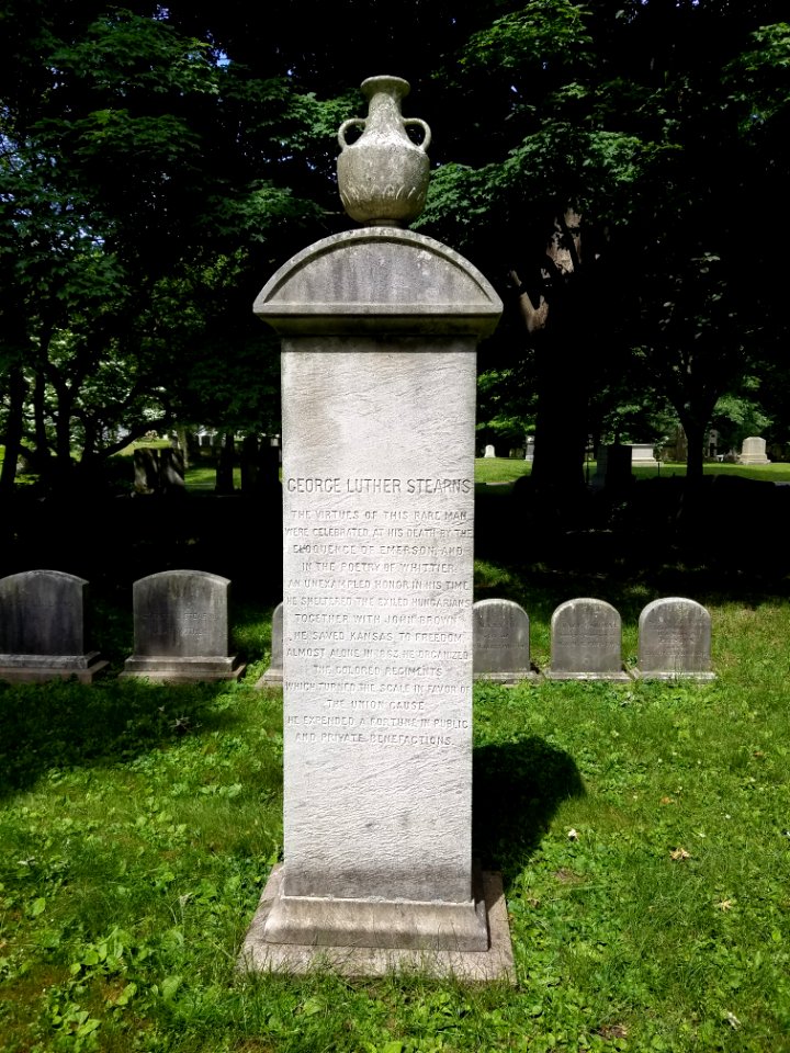 George Luther Stearns - Mount Auburn Cemetery - Cambridge, MA - 20180616 102650