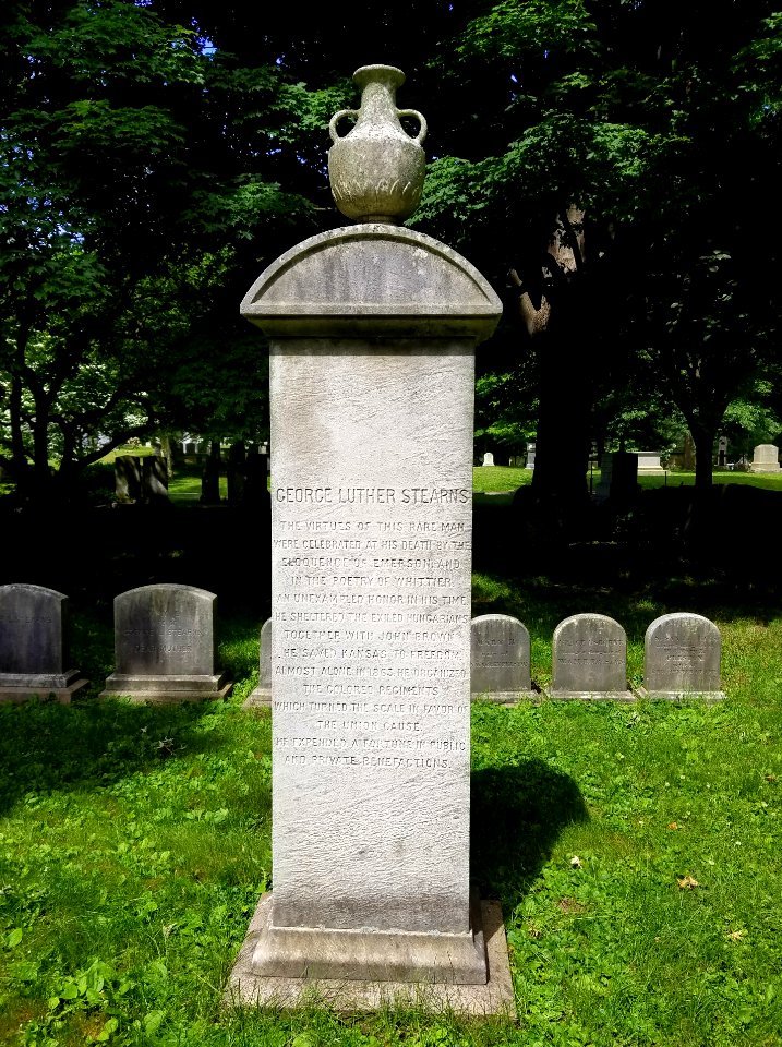 George Luther Stearns memorial - Mount Auburn Cemetery - Cambridge, MA - 20180616 102650