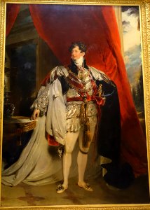 George IV of England, by Thomas Lawrence, oil on canvas, 1816, inv. 40448 - Pinacoteca Vaticana - Vatican Museums - DSC01214
