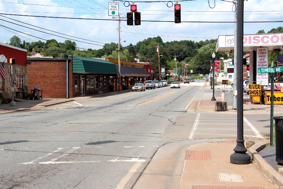 Georgia Route 5 in McCaysville