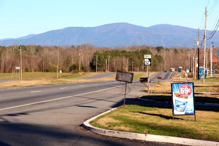 Georgia State Rotue 52 in Whitfield County