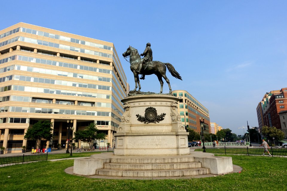 George Henry Thomas Memorial - Thomas Circle, Washington, DC - DSC05505