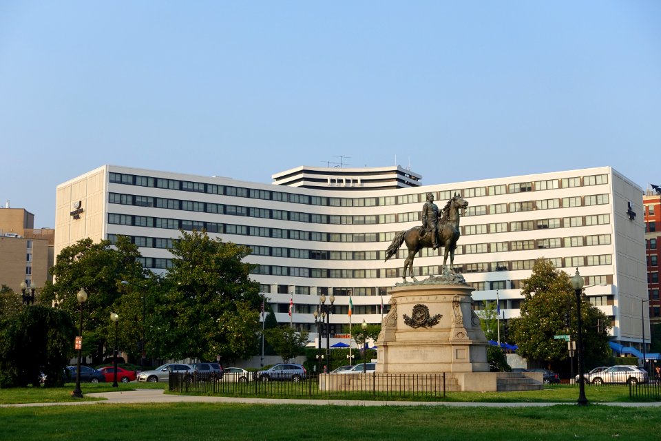 George Henry Thomas Memorial - Thomas Circle, Washington, DC - DSC05462