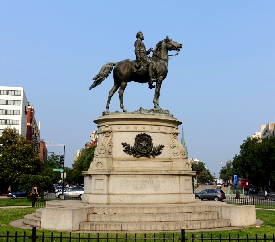 George Henry Thomas Memorial - Thomas Circle, Washington, DC - DSC05438