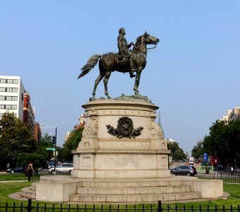 George Henry Thomas Memorial - Thomas Circle, Washington, DC - DSC05438