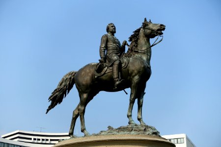 George Henry Thomas Memorial - Thomas Circle, Washington, DC - DSC05446